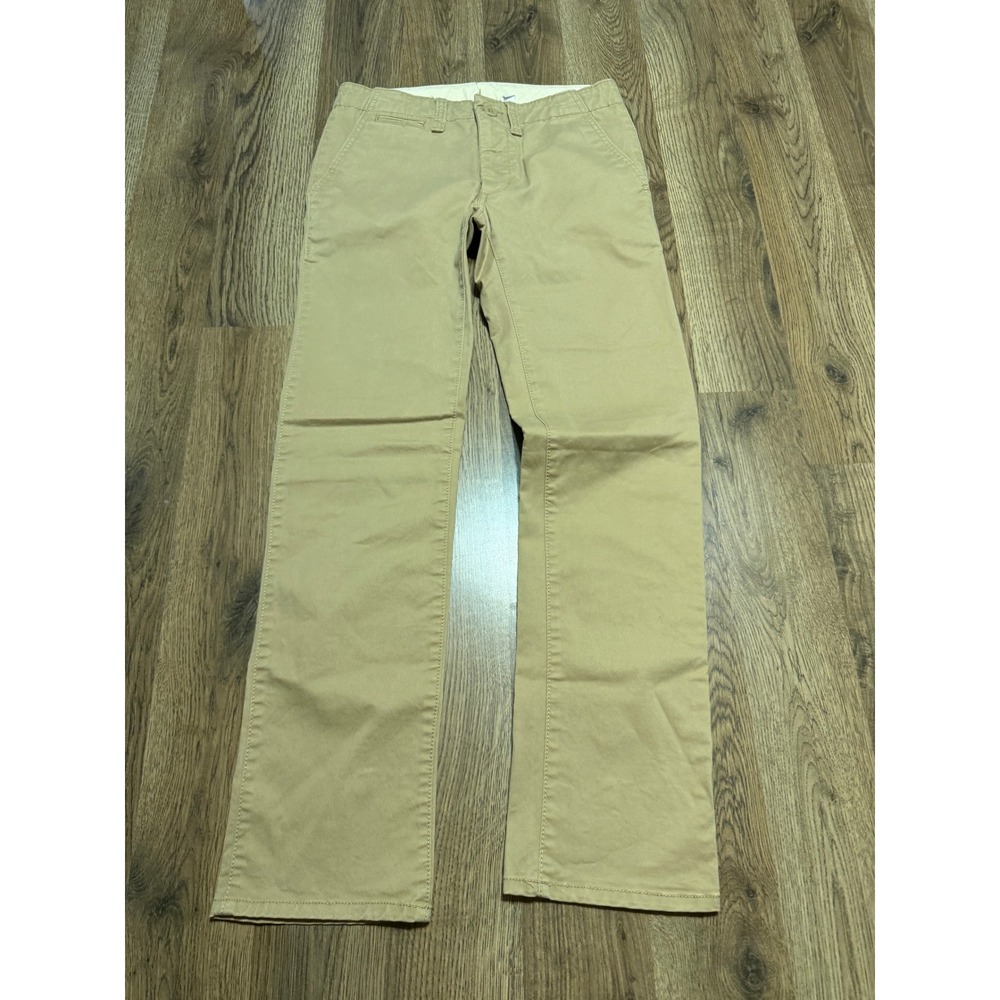 GAP Kids Pants Youth Boys Size 12 Brown Khaki Pants Adjustable Waist Inside